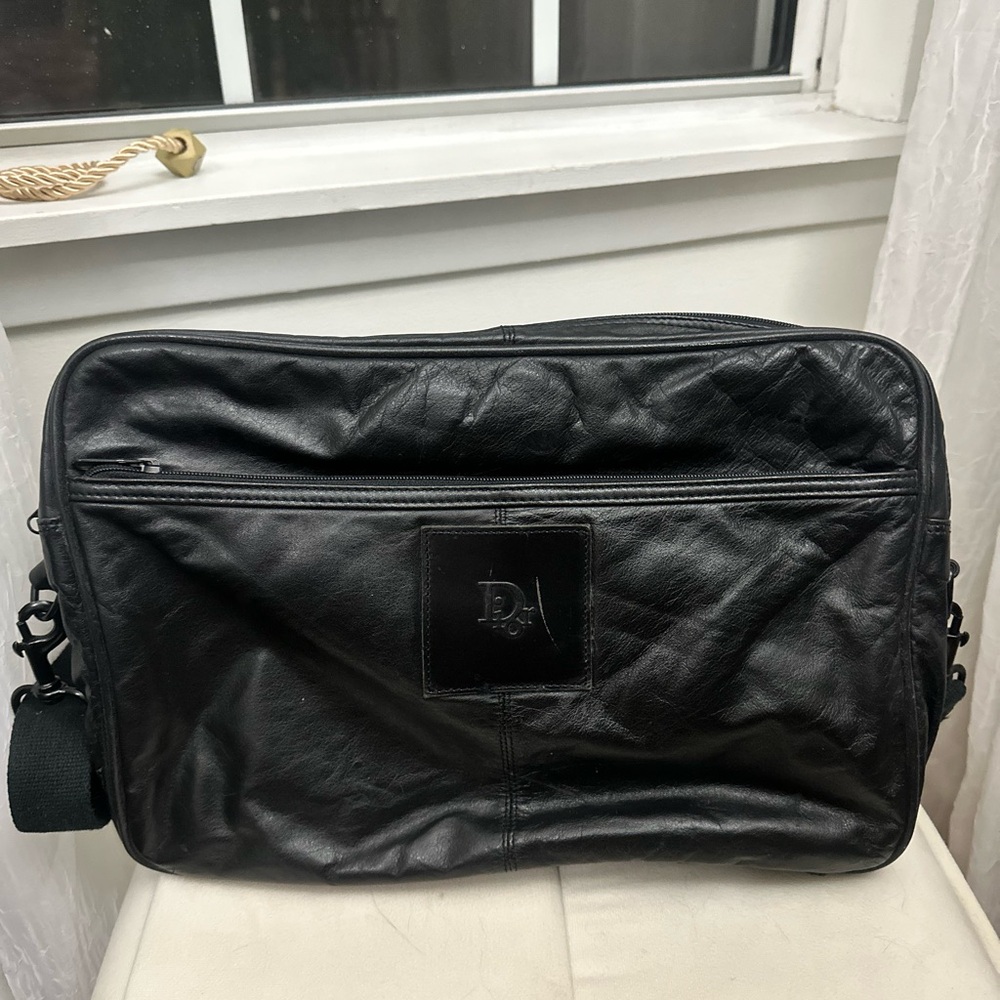 Dior Black  Leather Bag